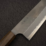 Nigara Aogami（藍色）超級霧面 Migaki Tsuchime 成品 Nakiri 165mm 黑色 Chacate