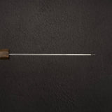 Nigara Aogami（藍色）超級霧面 Migaki Tsuchime 成品 Nakiri 165mm 黑色 Chacate