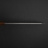 Nigara Aogami（藍色）超級K-tip Gyuto 240mm Tsuchime 黑色Chacate