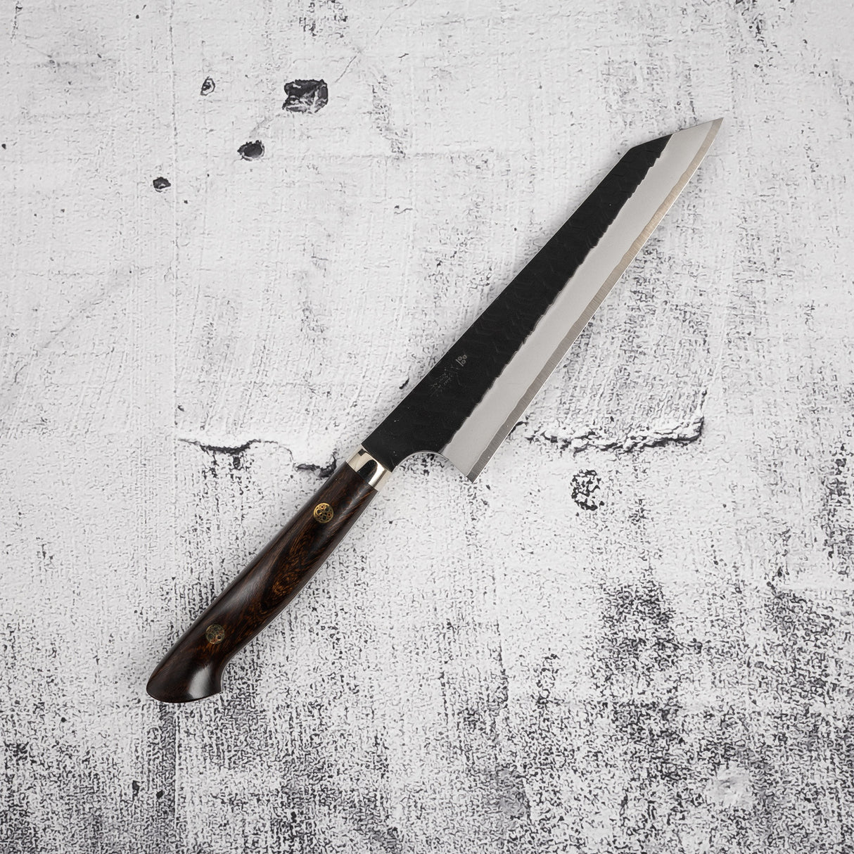 Nigara SG2 Kurouchi Honesuki 170mm Tsuchime Western Ironwood