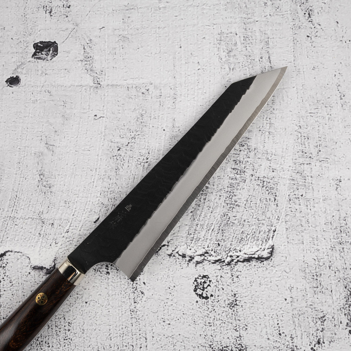 Nigara SG2 Kurouchi Honesuki 170mm Tsuchime Western Ironwood