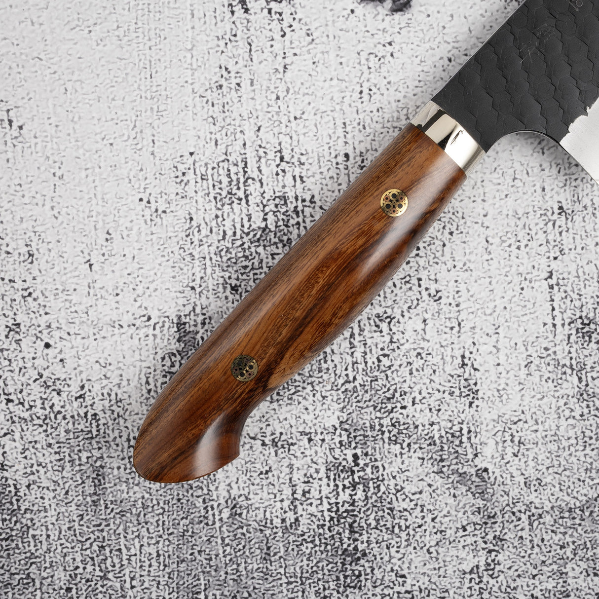 Nigara SG2 Tsuchime K-tip Nakiri 165mm Kurouchi Western Ironwood SP1