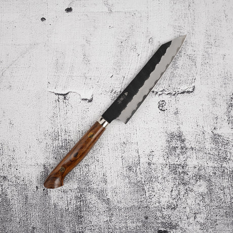 Nigara SG2 Kurouchi K-tip Petty 150mm Tsuchime Western Ironwood