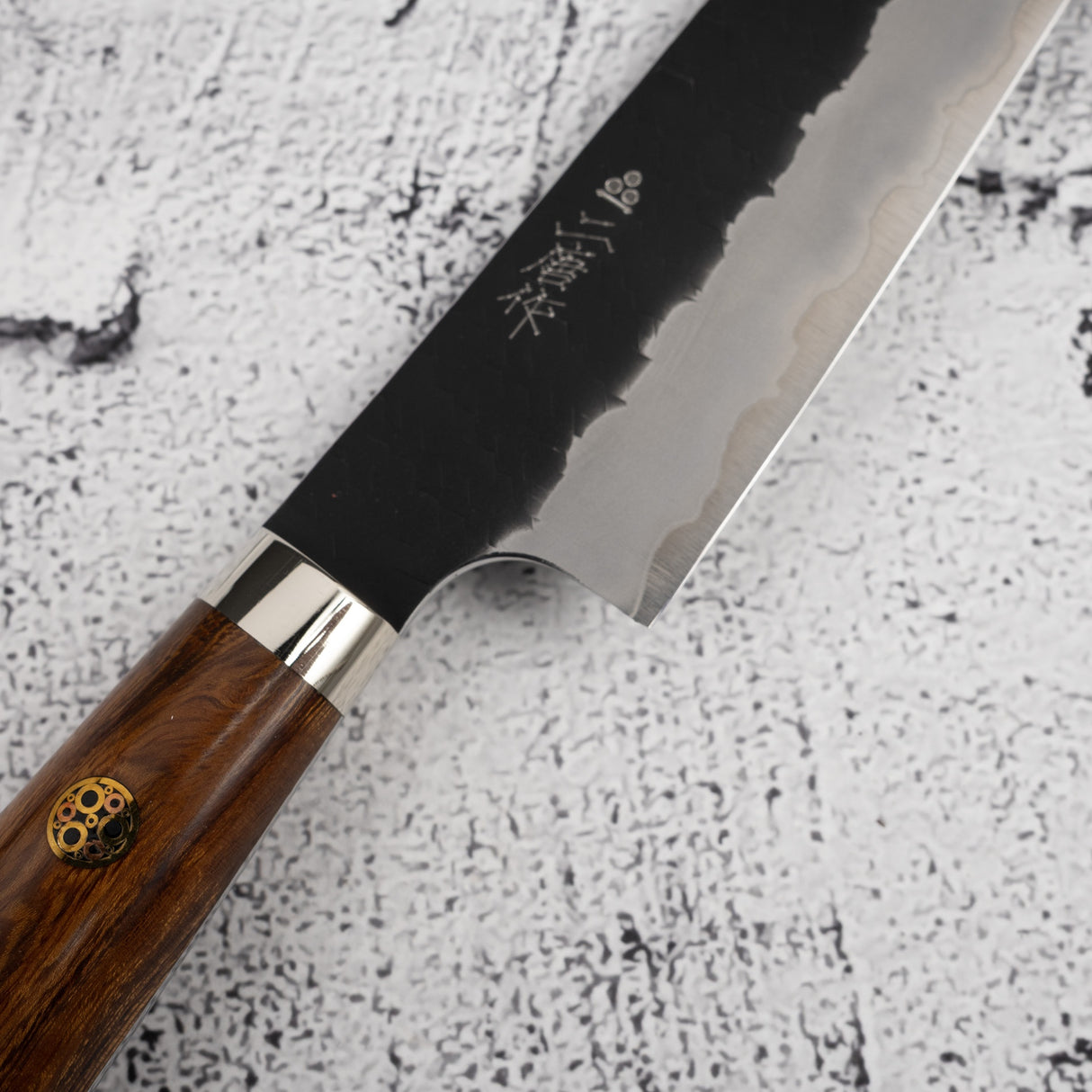 Nigara SG2 Kurouchi K-tip Petty 150mm Tsuchime Western Ironwood