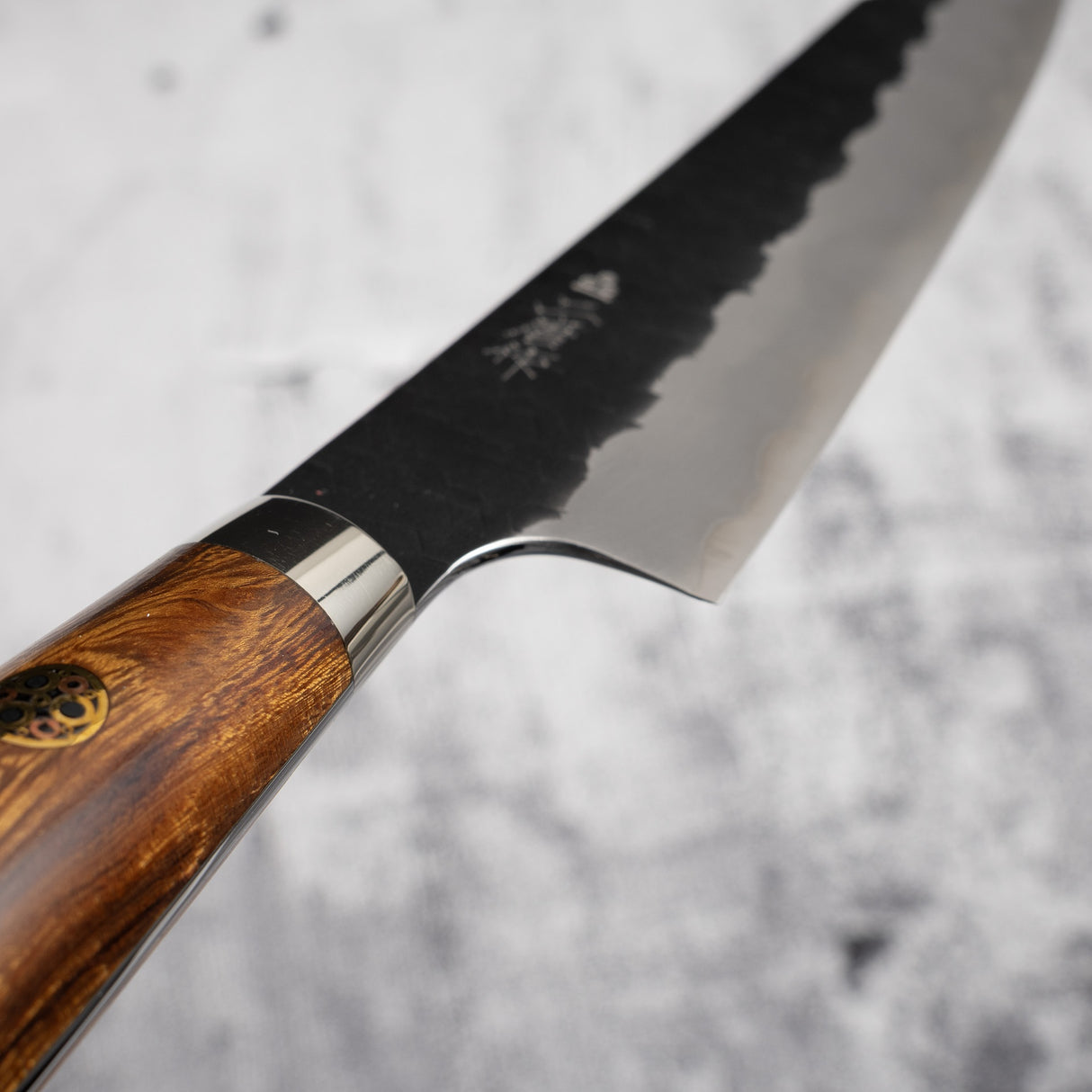 Nigara SG2 Kurouchi K-tip Petty 150mm Tsuchime Western Ironwood