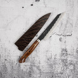 Nigara SG2 Kurouchi K-tip Petty 150mm Tsuchime Western Ironwood