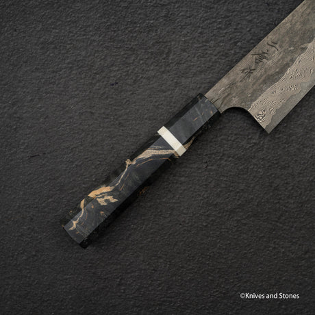 Nigara 銀山黑染大馬士革三德 170mm