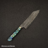 Nigara Anmon（暗紋）SG2 雨滴大馬士革文化 180 毫米珍珠母貝鑲嵌手柄
