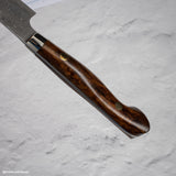 Nigara Anmon (暗紋) SG2 Raindrop Damascus K-tip Petty Western 150mm Ironwood