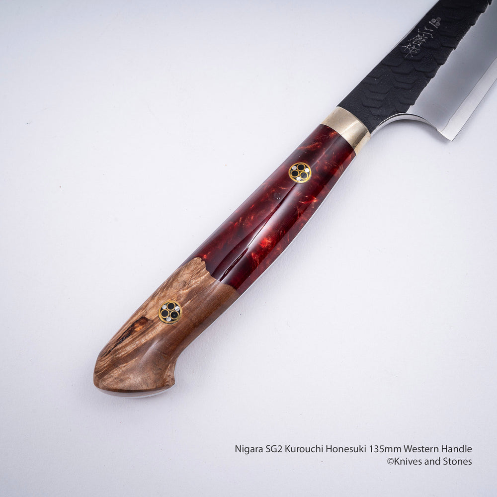 Nigara SG2 Kurouchi Tsuchime Special Western Handle