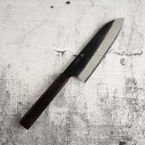 Nigara SG2 Kurouchi Tsuchime Santoku 180mm