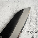 Nigara SG2 Kurouchi Tsuchime Santoku 180mm