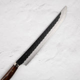 二唐 SG2 黑打 鎚目 筋引 300mm 西式鐵木