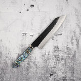 Nigara SG2 Mother-of-pearl K-tip Gyuto 240mm Kurouchi Tsuchime