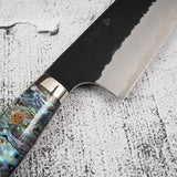 Nigara SG2 Mother-of-pearl K-tip Gyuto 240mm Kurouchi Tsuchime