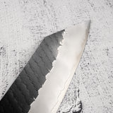 Nigara SG2 Mother-of-pearl K-tip Gyuto 240mm Kurouchi Tsuchime