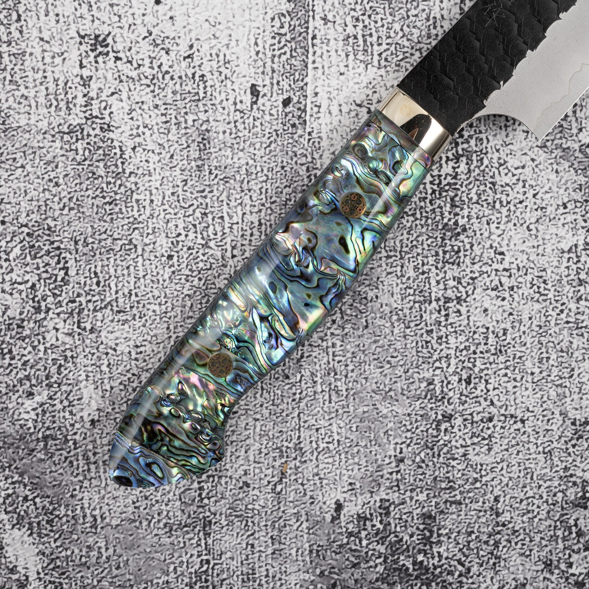 Nigara SG2 Mother-of-pearl Sakimaru Sujihiki 300mm Kurouchi Tsuchime