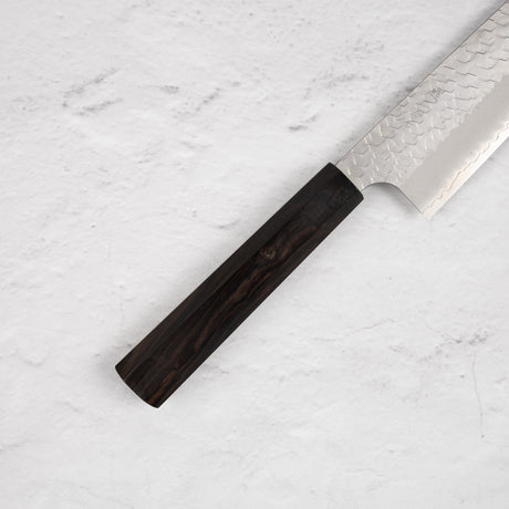 Nigara SG2 Tsuchime Matt Migaki Gyuto 240mm 烏木