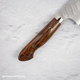 Nigara SG2 Tsuchime Matt Migaki K-tip Gyuto 210mm 西部鐵木