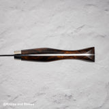 Nigara SG2 Tsuchime Matt Migaki K-tip Nakiri 180mm 西部鐵木