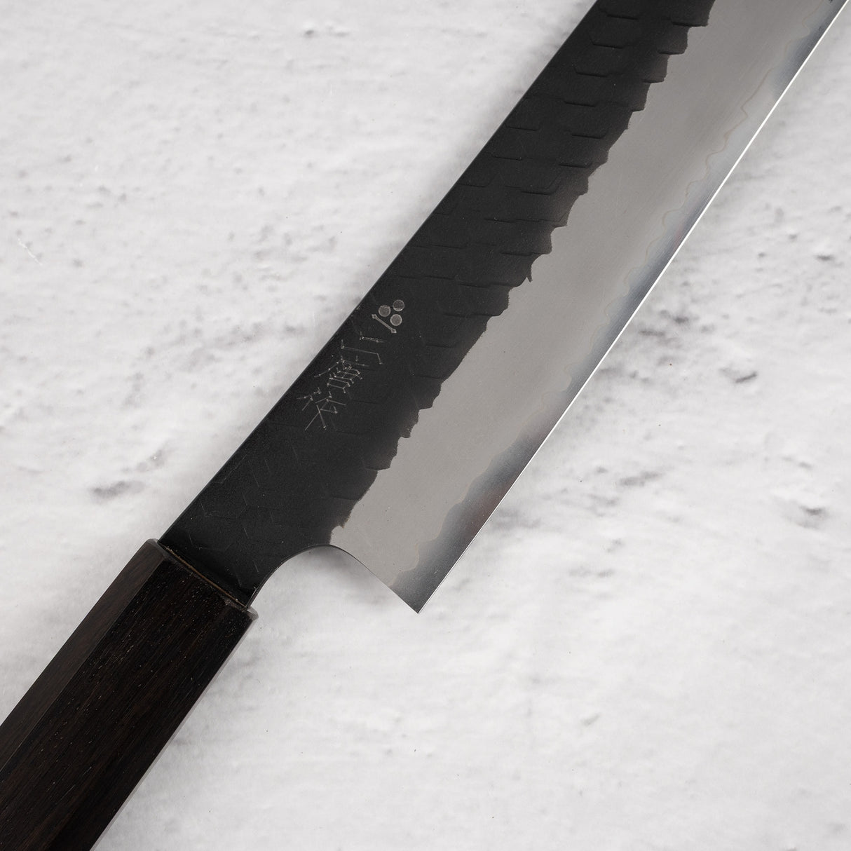 Nigara SG2 Tsuchime Kurouchi Sakimaru Sujihiki 300mm Ebony