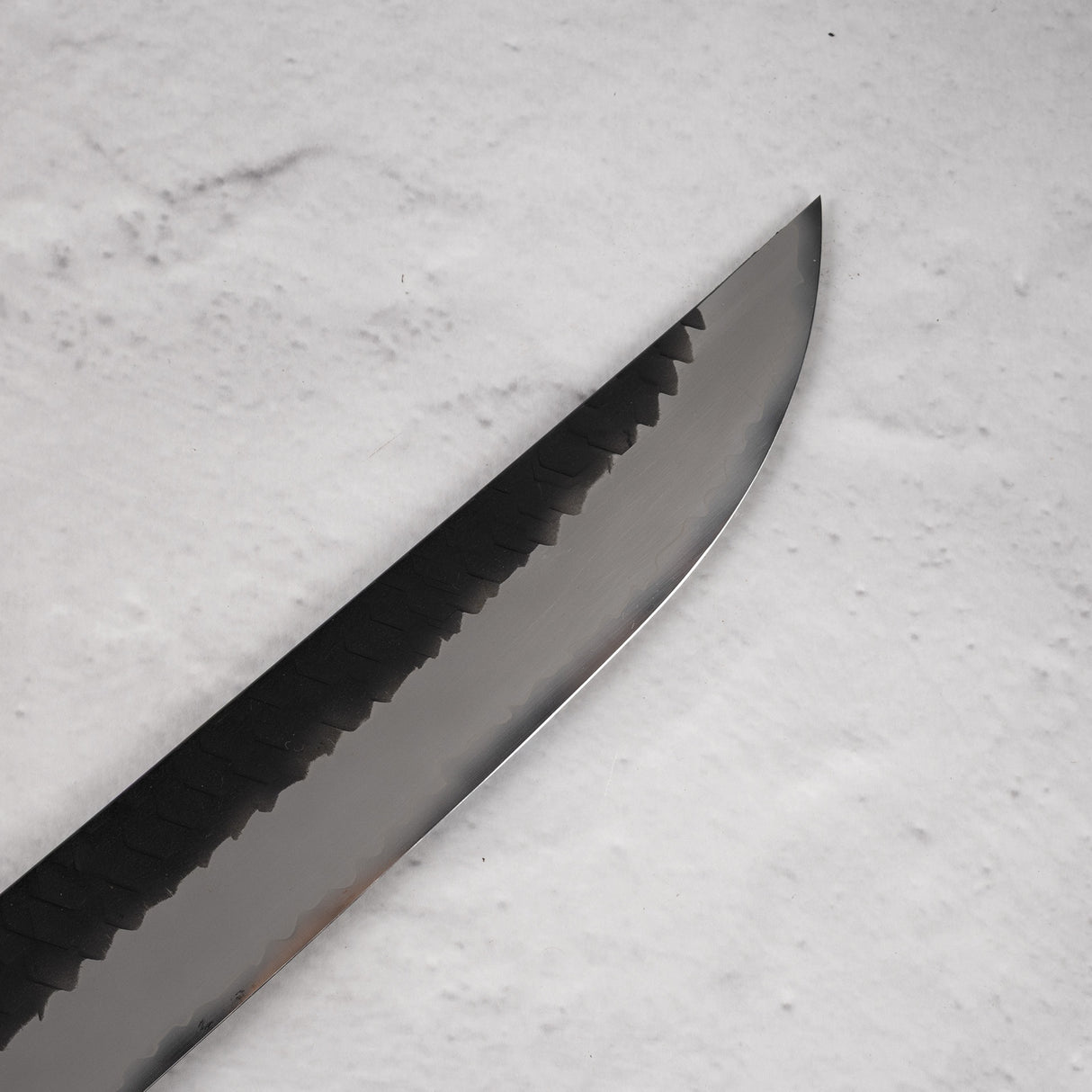 Nigara SG2 Tsuchime Kurouchi Sakimaru Sujihiki 300mm Ebony