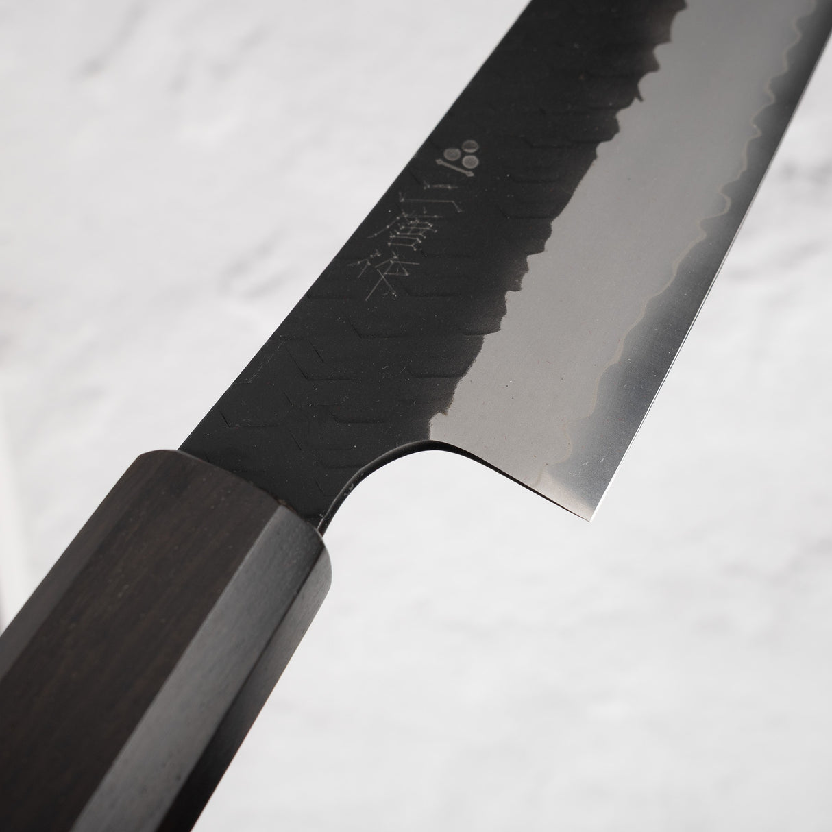 Nigara SG2 Tsuchime Kurouchi Sakimaru Sujihiki 300mm Ebony