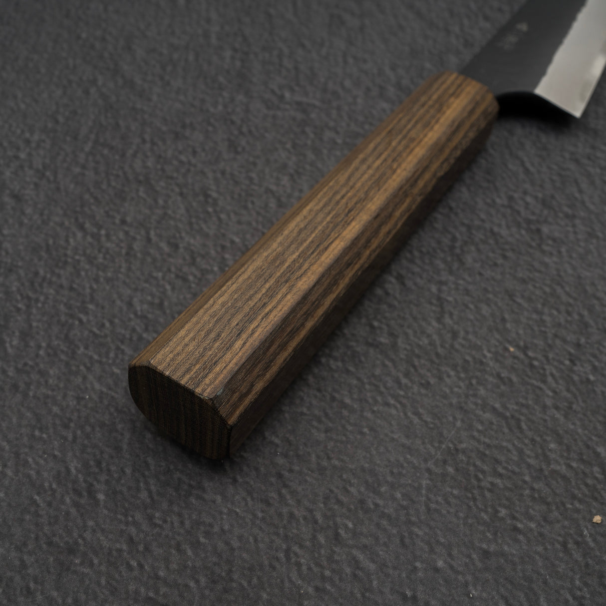 Nigara SG2 Kurouchi Tsuchime 雙斜角 Honesuki（剔骨刀）150mm 黑色 Cha
