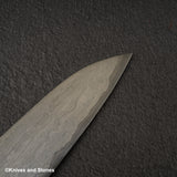 Nigara 特別藍 2 Gyuto 240 mm Wrongt 鐵包覆蛇木手柄