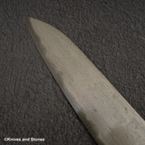 Nigara 特別藍 2 Gyuto 240 mm Wrongt 鐵包覆蛇木手柄