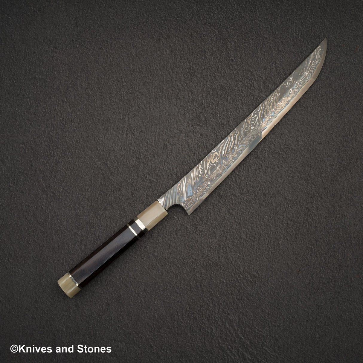 Nigara Special Corless 大馬士革 Sakimaru Takobiki 藍色 2 芯 270mm