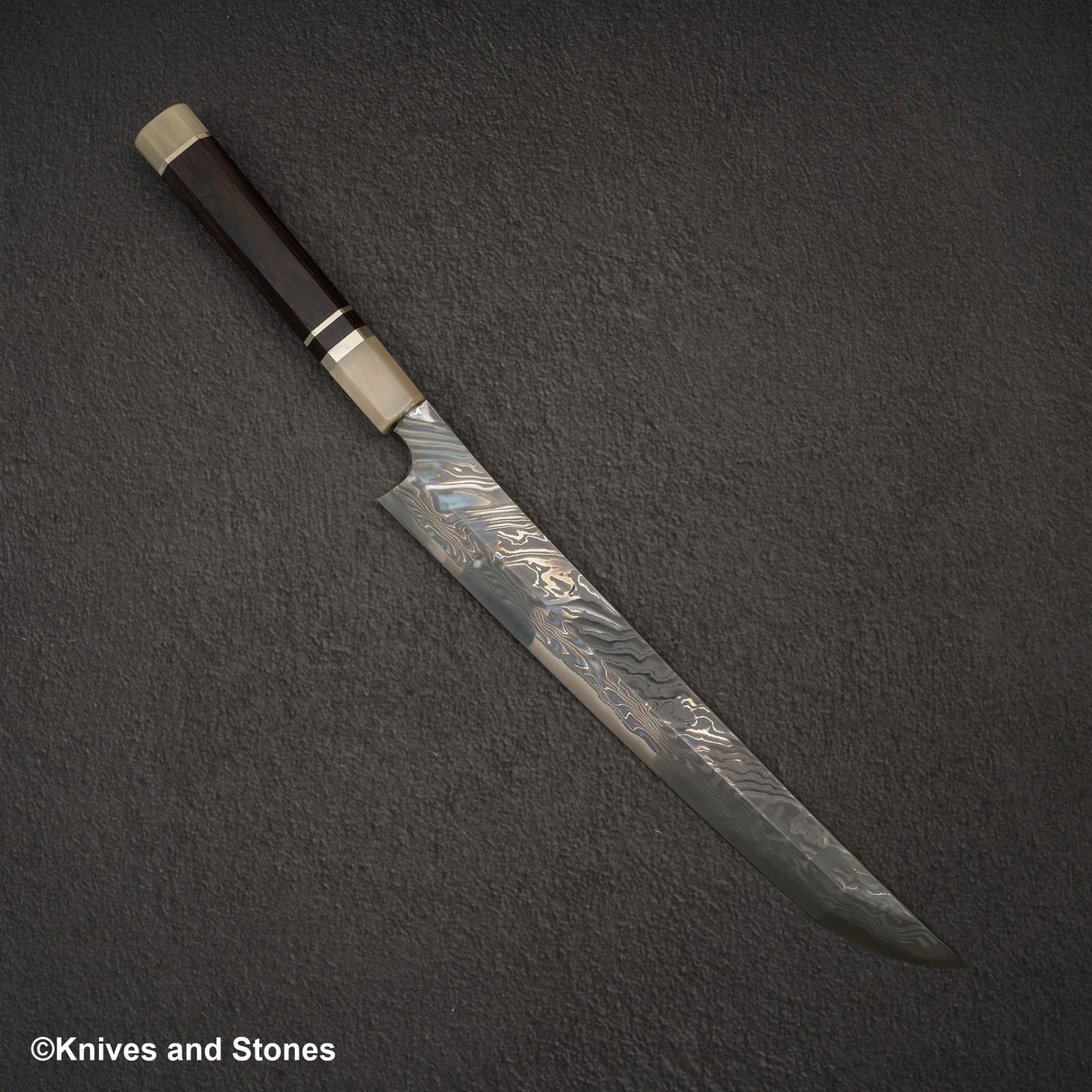 Nigara Special Corless 大馬士革 Sakimaru Takobiki 藍色 2 芯 270mm