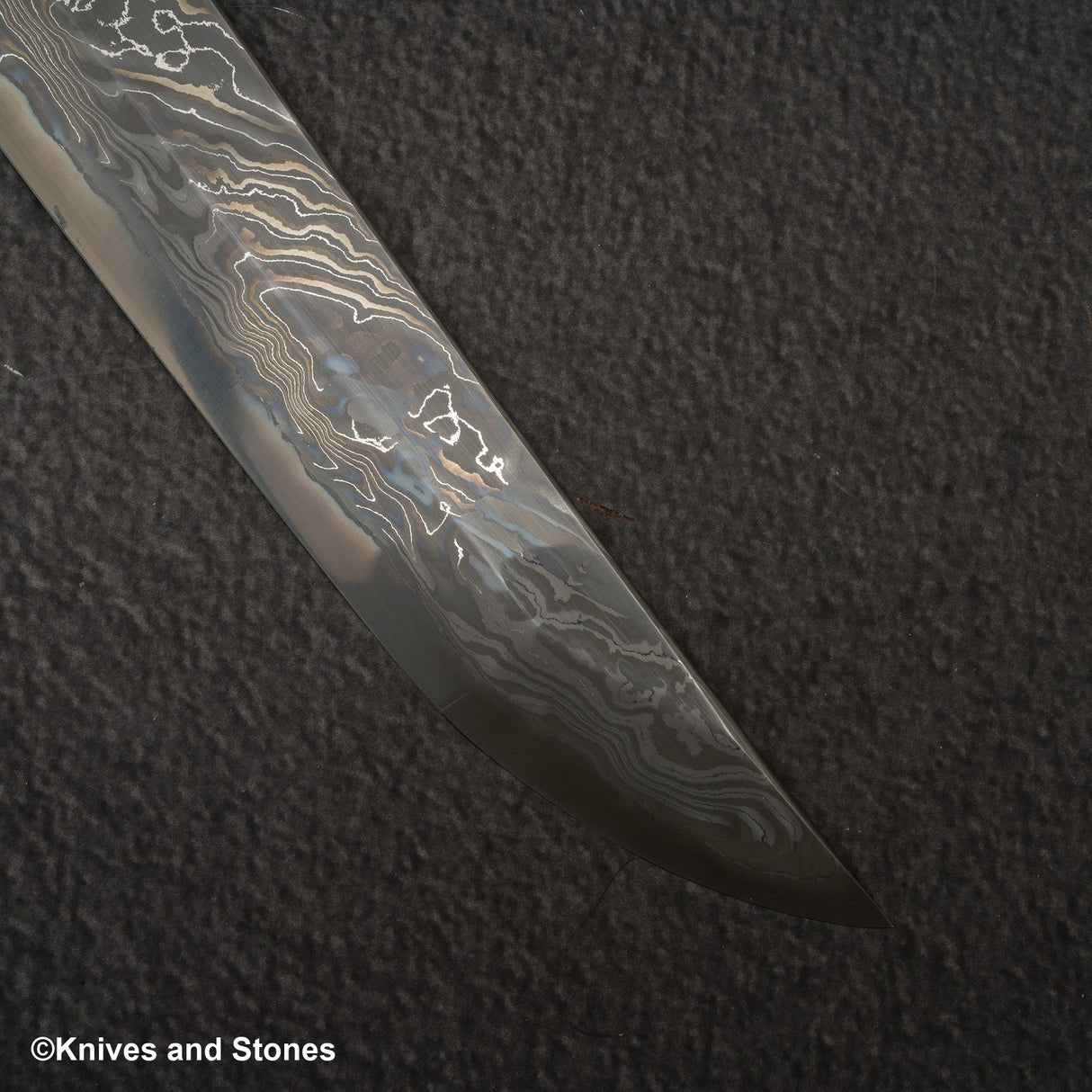 Nigara Special Corless 大馬士革 Sakimaru Takobiki 藍色 2 芯 270mm