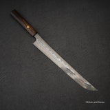 Nigara "Onikoroshi" Troll Killer Blue 2 Damascus Sakimaru Takobiki Yanagiba 300mm Blade