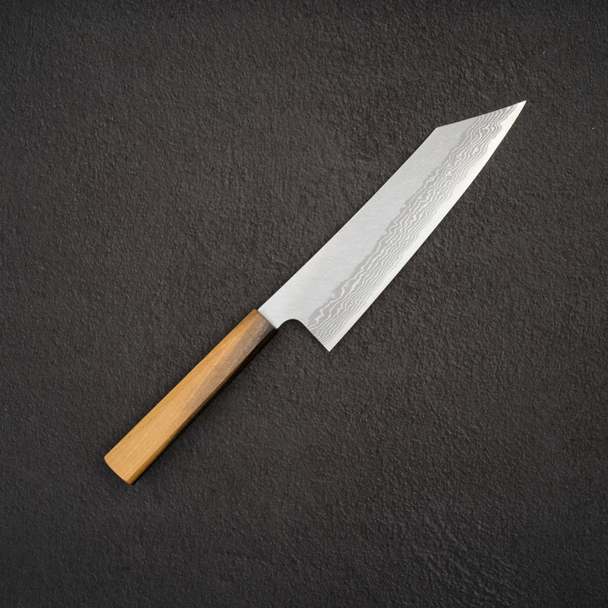 Nigara VG10 大馬士革 Tsuchime K-tip Gyuto 210mm 黑色 Chacate 手柄