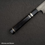 二唐 白一 水本燒 富士山刃文 柳刃 300mm