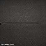 二唐 白一 水本燒 富士山刃文 柳刃 300mm