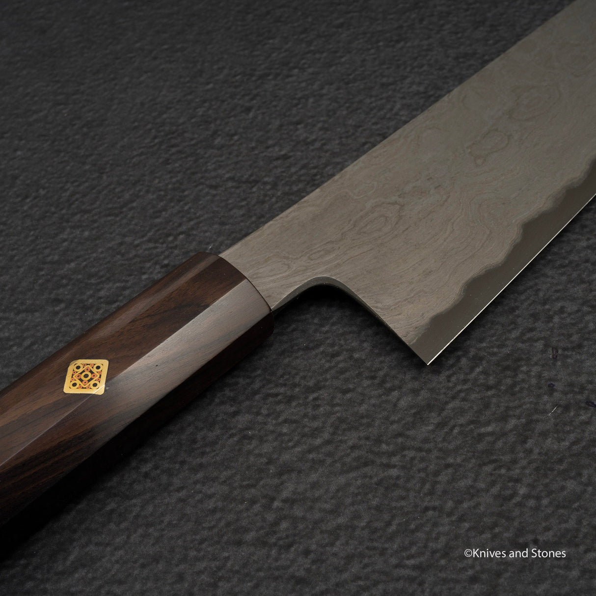 Nigara x Myojin 特製鍛鐵藍 2 K-tip Gyuto 240mm