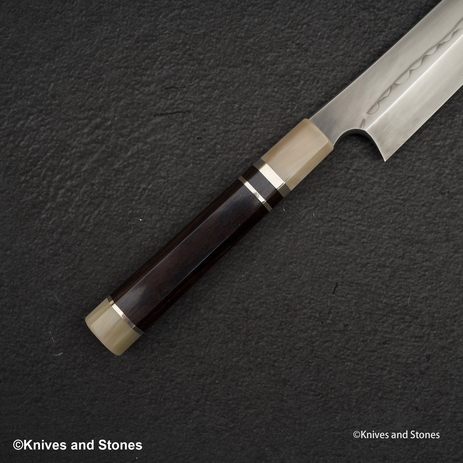 Nigara Blue 2 Honyaki Dual Hamon Kiritsuke Yanagiba 300mm