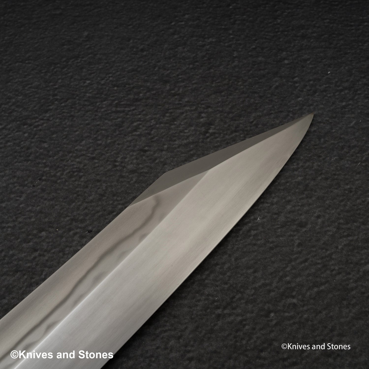 Nigara Blue 2 Honyaki Dual Hamon Kiritsuke Yanagiba 300mm