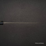 Nigara Ginsan Kurozome Damascus Gyuto 270毫米樺木手柄