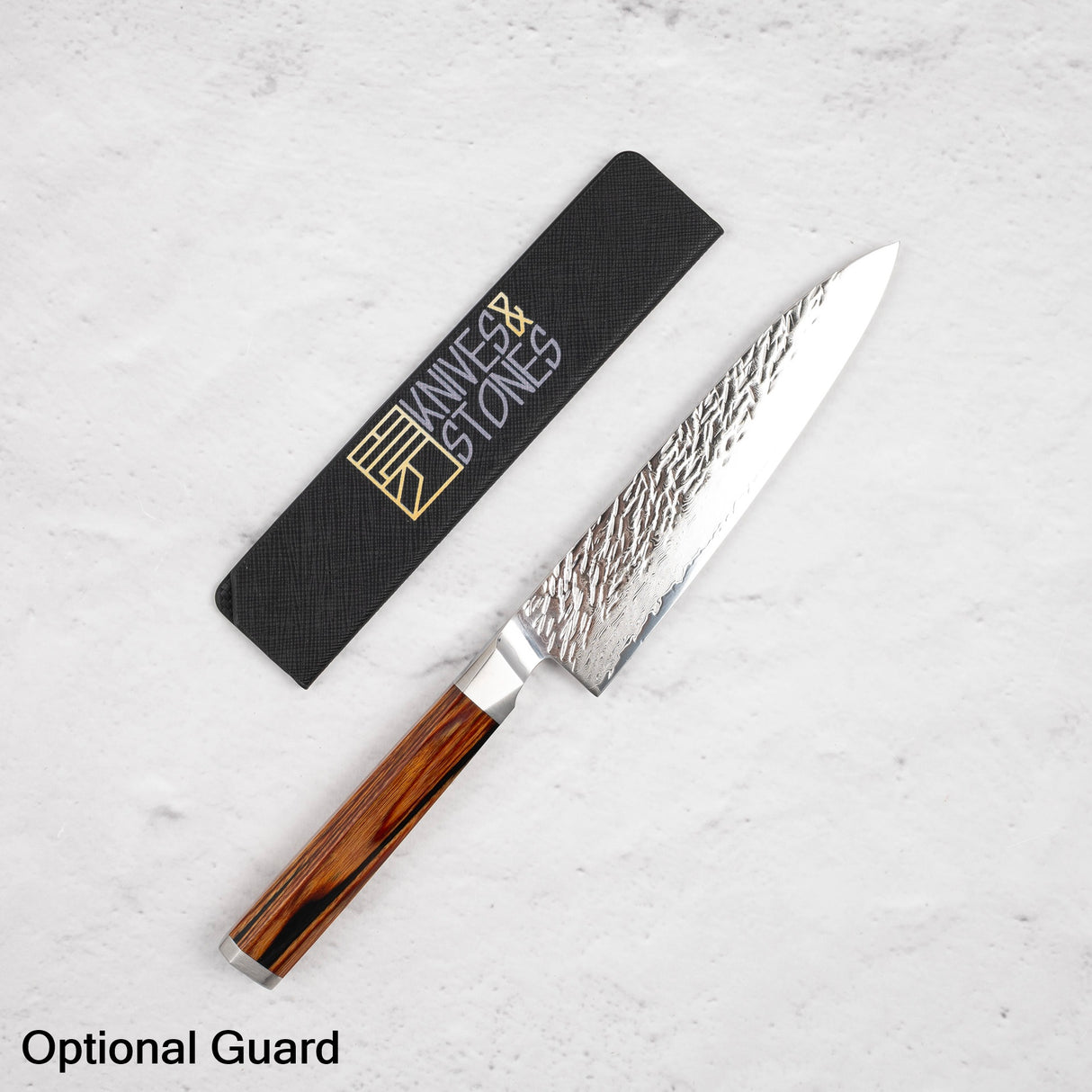 Ono Suzukaze SG2 Tsuchime Damascus Petty 150mm