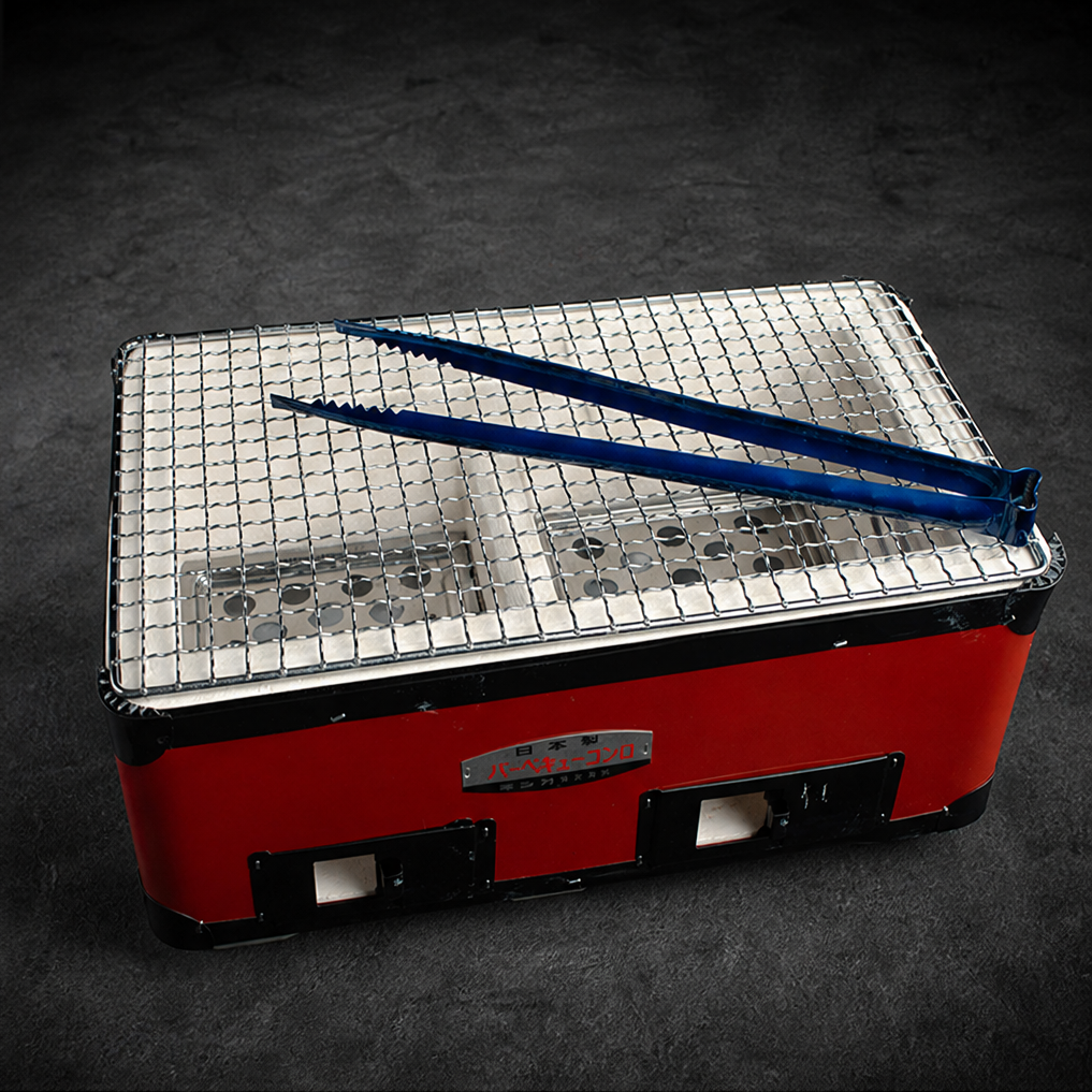 Portable Japanese Hibachi Tabletop Grill Rectangular