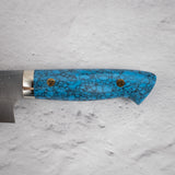 Takeshi Saji SRS13 Gyuto 210mm 西部藍綠松石色