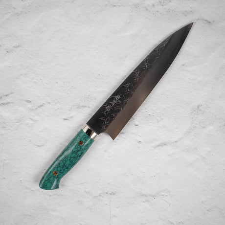 Takeshi Saji SRS13 Gyuto 210mm 西部綠松石色