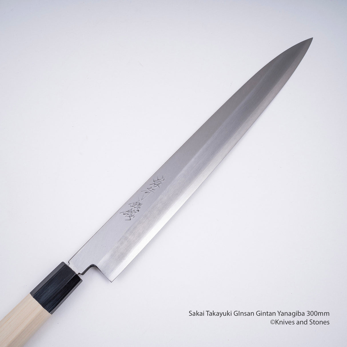 Sakai Takayuki Gintan Ginsanko Yanagiba 270/300mm 豪木手柄
