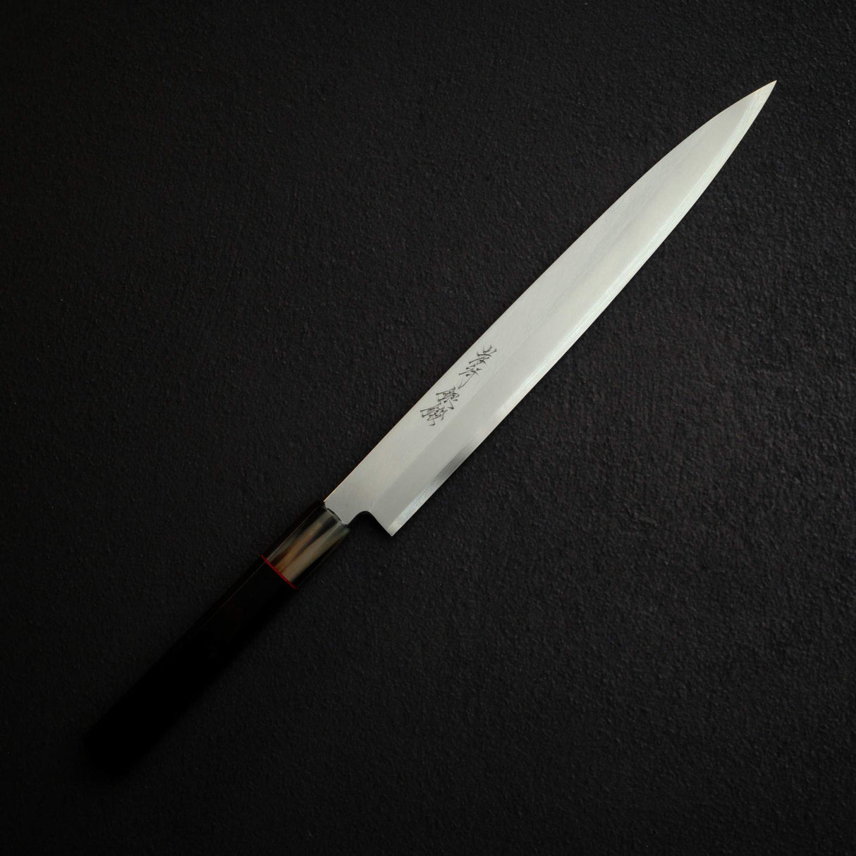 Sakai Takayuki Gintan Ginsanko Yanagiba 270mm,  Ebony Handle Blonde Horn