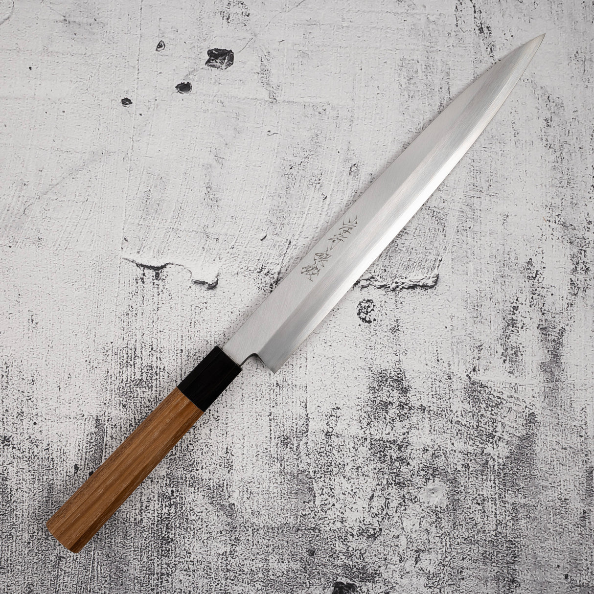 Sakai Takayuki Gintan Ginsanko Yanagiba 270/300mm，搭配 K&amp;S 柚木手柄