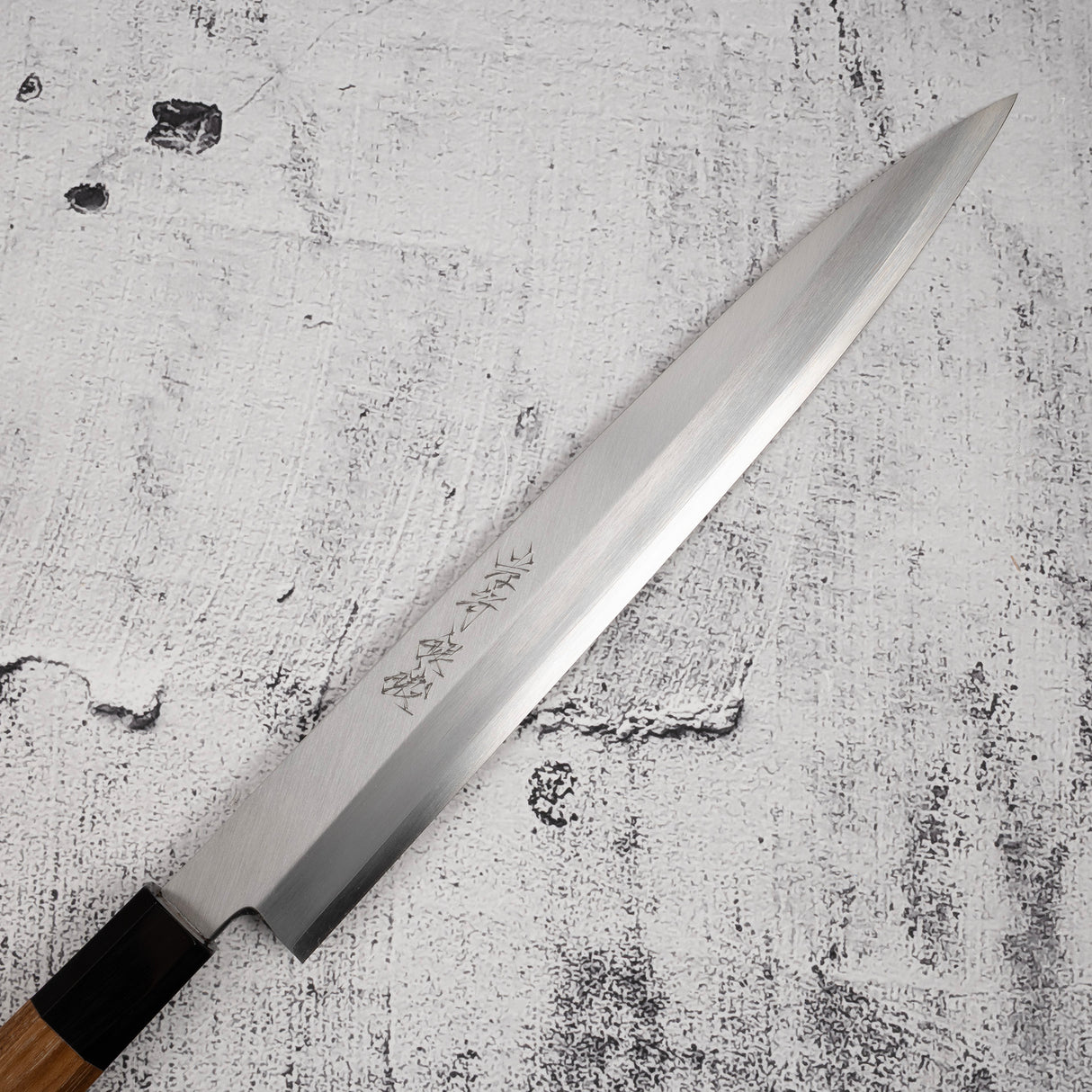 Sakai Takayuki Gintan Ginsanko Yanagiba 270/300mm，搭配 K&amp;S 柚木手柄
