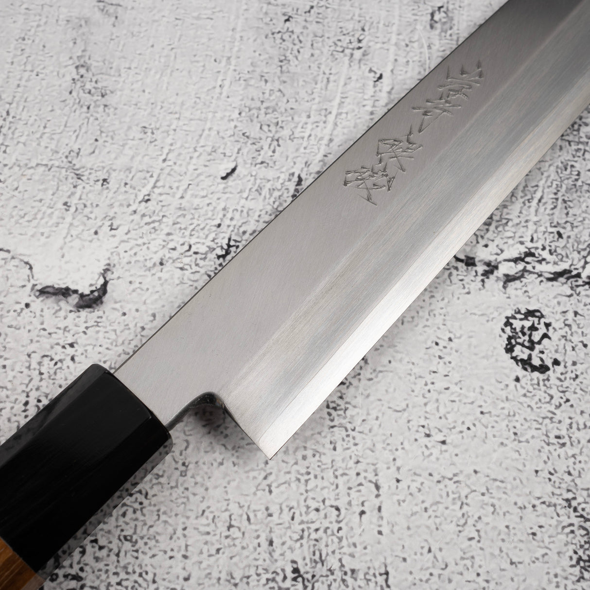 Sakai Takayuki Gintan Ginsanko Yanagiba 270/300mm，搭配 K&amp;S 柚木手柄